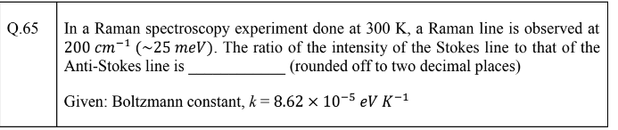 GATE XE 2023 | Question-55