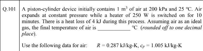 GATE XE 2023 | Question-91
